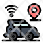 car-location-map-technology-icon