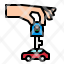 car-rent-rental-hand-key-icon