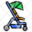 carriage-baby-stroller-icon