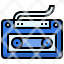 casette-music-cassette-tape-radio-sound-icon