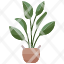 cast-ironplant-indoor-plants-house-plant-pot-botanical-farming-gardening-home-decor-icon