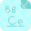 ceriumperiodic-table-chemistry-atom-atomic-chromium-element-icon