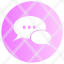 chat-chatting-bubble-gradient-pink-icon