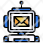 chatbot-filloutline-email-bot-communication-assistant-icon