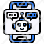 chatbot-filloutline-smartphone-bot-communications-conversation-icon