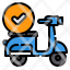 check-verification-motorcycle-vehicle-automobile-icon