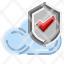 checked-network-internet-cloud-communication-icon