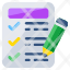 checklist-writing-list-todo-worksheet-agenda-icon