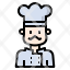 chef-avatar-user-cooker-baker-restaurant-icon
