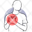 chest-heart-pain-disease-attack-heartbroken-heartache-pictogram-icon