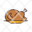 chicken-food-meat-roasted-thanksgiving-icon