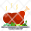 chicken-food-roast-icon