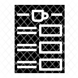 choose icon, document icon, menu icon, paper icon