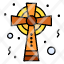christian-clover-cross-holy-lucky-missionary-icon