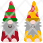 christmas-gnomes-decoration-xmas-icon