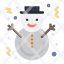christmas-holidays-snowman-gingerbread-icon