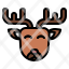 christmas-reindeer-animal-deer-wildlife-icon