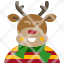christmas-reindeer-decoration-xmas-icon