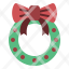 christmas-wreath-ornament-xmas-icon