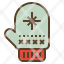christmas-xmas-glove-warm-apparel-decoration-icon