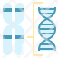 chromosome-structure-gene-dna-karyotype-genetics-icon