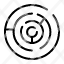 circle-maze-labyrinth-icon