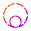 circlebottom-dashes-outline-icon
