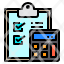 clipboard-checklist-calculator-icon