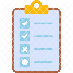 clipboard icon, test icon, list icon, form icon, board icon, paper icon ...