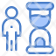clock-deadline-management-optimization-person-icon