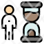 clock-deadline-management-optimization-person-icon