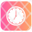 clock-gradient-orange-icon