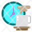 clock-hot-coffee-cup-icon