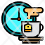 clock-hot-tea-cup-icon