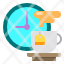 clock-hot-tea-cup-icon