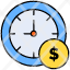 clock-money-time-is-banking-business-icon