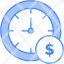 clock-money-time-is-economics-commerce-icon