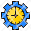 clock-watch-time-timer-gear-icon