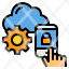 cloud-access-protection-security-key-icon