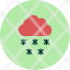 cloud-cloudy-forecast-snow-snowing-weather-winter-elements-icon