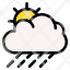 cloud-cloudy-sun-weather-rain-climate-icon