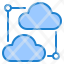 cloud-computing-cloudserver-communication-network-icon