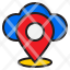 cloud-computing-cloudserver-location-management-icon