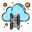 cloud-computing-hosting-data-stairs-icon