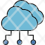 cloud-computing-server-metaverse-connection-service-icon