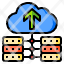 cloud-computing-upload-database-servers-icon