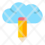 cloud-creative-pencil-icon