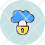 cloud-data-design-development-lock-security-web-icon