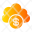 cloud-data-money-business-and-finance-currency-dollar-icon