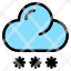 cloud-forecast-snow-weather-icon